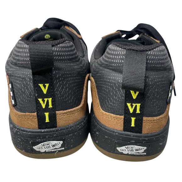 Vans Men’s Zahba X Zion Wright Jupiter Brown Suede Sneaker Size US 13 - Picture 8 of 11